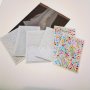 3-4-5mm 325pcs DIY Eye Rhinestone Faux Pearl Glitter Facial Decoration Sticker Stage Performance Party Gathering Shiny Makeup Accessories Artistic Makeup Nail Art Accessories For