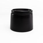 - Flat Stackable Sugar Pot Choose From 4 Colours - Semi Matt Black