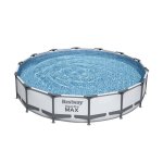 Round Frame Grey Swimming Pool Set 10.220L 4.27M X 84CM