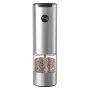 Electric Spice Grinder With LED Stainless Steel Salt & Pepper Grinder Mill