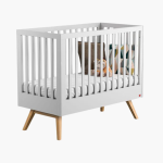 Nautis Cot Bed White And Oak