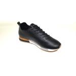 Men's Hogie Microfibre Leather - Black - UK9