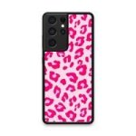 Custom Printed Tpu Cases - Samsung Galaxy S21 Ultra 5G & 39 Hot Pink Leopard Print& 39 By