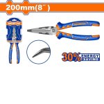 8" High Leverage Bent Nose Pliers 200MM WPL4718