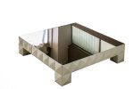 The Aristocrat Gold Mirror-top Coffee Table