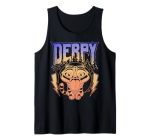 Kpop Demon Hunters Derpy Retro Metal Band Style Logo Tank Top