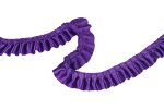 Yycraft 11 Yards Satin Ruffle Trim Fabric Trims And Embellishments By The Yard 1.5 Inch Purple