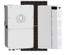 SK08 – 16KW Hybrid Inverter With 20KW Lithium Battery Bank And 11000W Panel Power