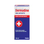 Dermadine Oral Antiseptic Gargle And Mouthwash 200ML