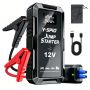 3-IN-1 Car Jump Starter With Jump Leads Air Compressor & Light Y-spio
