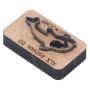 Leather Craft Dolphin Shape Cutting Die 66X30MM Alloy Steel For Diy