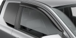 Next Gen Ford Ranger Single super Cab Smoke Weathershields For