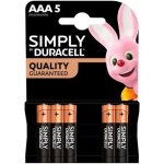 Duracell Batt Simply Aaa 5
