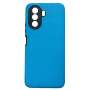 Cover For Huawei Nova Y70 & Y71 - Dual-layer Grain Style Case - Baby Blue