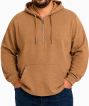 Mens Front Pocket Hoody - 8XL Bronze