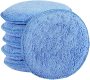 Fonaroll Microfiber Wax Applicator Pads Car Wax Applicator Buffing & Detail Polishing Foam Pads For Car Cleaning And Fine Polishing 5" Diameter 6