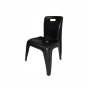 Totai - Rocky Plastic Chair - Black