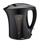 Ideal 1.7L Black Corded Plastic Kettle IDAK-501B