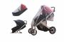 Universal Baby Stroller Rain Cover Sun Shade Cover And Baby Mosquito Net 3-PIECE Set