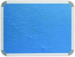 Parrot Info Board Aluminium Frame 600 450MM Sky