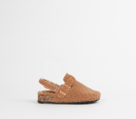 Cork Mule - 4 Kids Tan