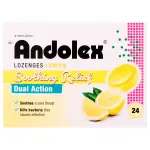 Soothing Lozenges Lemon 24S