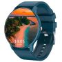 Blue Smart Watch With Motion Tracking & Smart Phone Notifications
