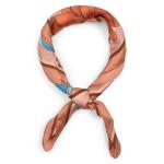 Orange Lily Silky Scarf