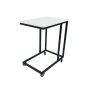 Bangalore Beside & Sofa Side Table Black & White