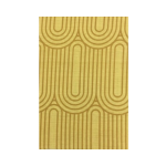 Printed Polycotton Duvet Cover Set Queen Yellow Patterned