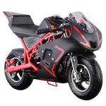 Limited Edition 50CC Race Frame Pocket Bike - Black