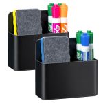 Simetufy Magnetic Dry Erase Marker Holder Whiteboard Marker Holder Magnetic Pen Holder Magnetic Marker Holder For Fridge Whitebo