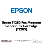 Epson T1283 Fox Magenta Compatible Ink Cartridge – Alternate Brand