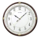 Rhythm Decorative Wall Clock 33.8 Cm X 33.8 Cm X 4.5 Cm
