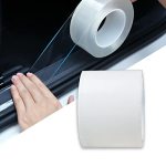 Jawmoy Car Door Edge Guard Door Sill Protector Universal Automotive Anti-scratch Transparent Strip For Car Door Edge front And R