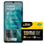 Huawei Nova Y72 128GB Dual Sim - Green + Mtn Sim Kit & LTE Device Promotion