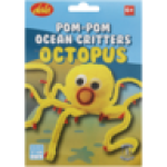 Dala Pom-pom Ocean Critters Octopus Craft Kit Colour May Vary