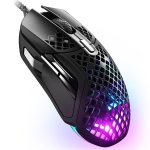 Steelseries Aerox 5 Wired Wired Ultra Lightweight Super-fast Mouse With Aquabarrier - Black