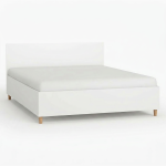 Simple Bed - Queen XL - White