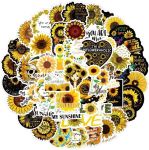Sunflower Aesthetic Stickers You Are My Sunshine Stickers - 100 Stickers Pack