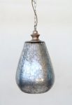 Glass Silver Pendant – 56X30CM