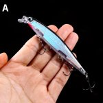 1PC Minnow Fishing Lure Wobbler Artificial Jerkbait With Treble Hooks 13G 11.0CM Fishing Tackle