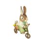 Grass Bunny On Bicycle 38CM