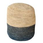 Natura L And Black Pouf