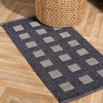 Full Box Rug Navy 60X120CM