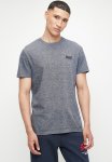 Essential Logo Emb Tee - Eclipse Navy grey Marl Feeder