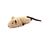CAT Afp Toy Lambswool Jumbo Crinkle Nip Rodent - Brown