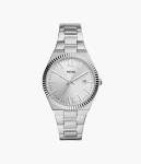 Fossil Scarlette Three-hand Stainless Steel Woman's Watch ES5300