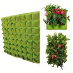 9 18PCS Grow Your Own Garden At Home With These Vertical Hanging Wall Growing Bags 18 25 36 49 64 72 Pockets