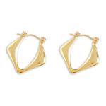 Goldair Gold Plated Spear Shape Earrings